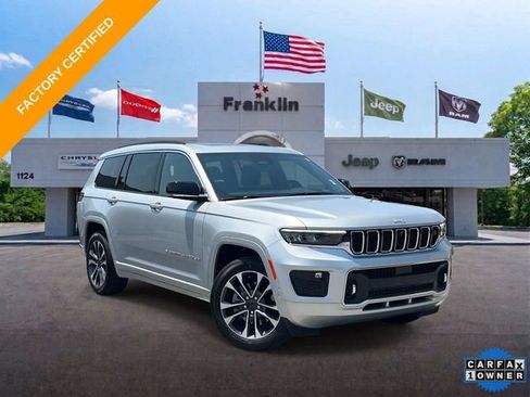 Certified 2024 Jeep Grand Cherokee L Overland w/ Advanced Protech Group III AWD/4WD image 1