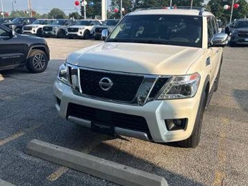 Used 2018 Nissan Armada Platinum w/ Captain Seat Package AWD/4WD image 2