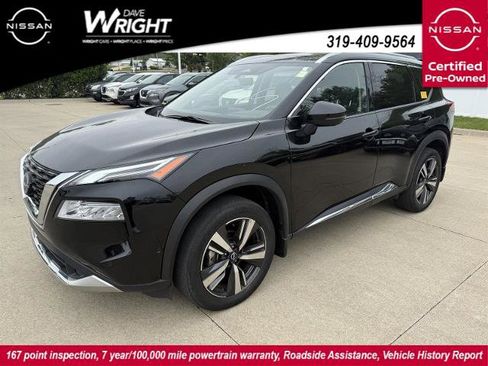 Certified 2023 Nissan Rogue Platinum w/ Platinum Premium Package AWD/4WD image 1