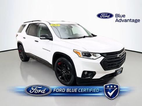 Used 2021 Chevrolet Traverse Premier w/ Redline Edition AWD/4WD image 1