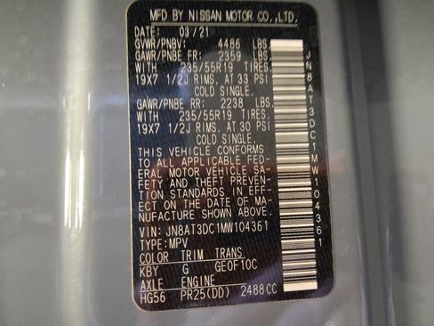 Used 2021 Nissan Rogue Platinum image 33