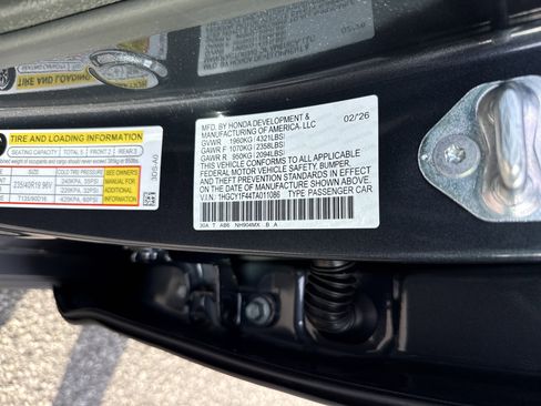 New 2026 Honda Accord SE image 33