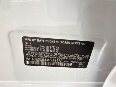 Used 2018 BMW 540i 540i image 11