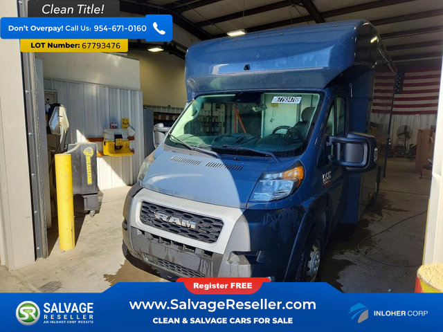Used 2022 RAM ProMaster 3500 w/ Fleet Safety Group FWD image 1