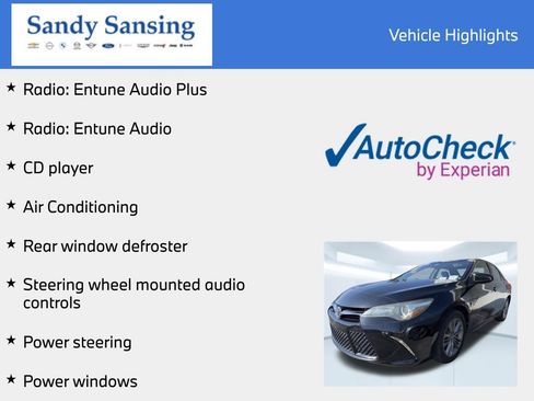 Used 2016 Toyota Camry SE FWD image 7