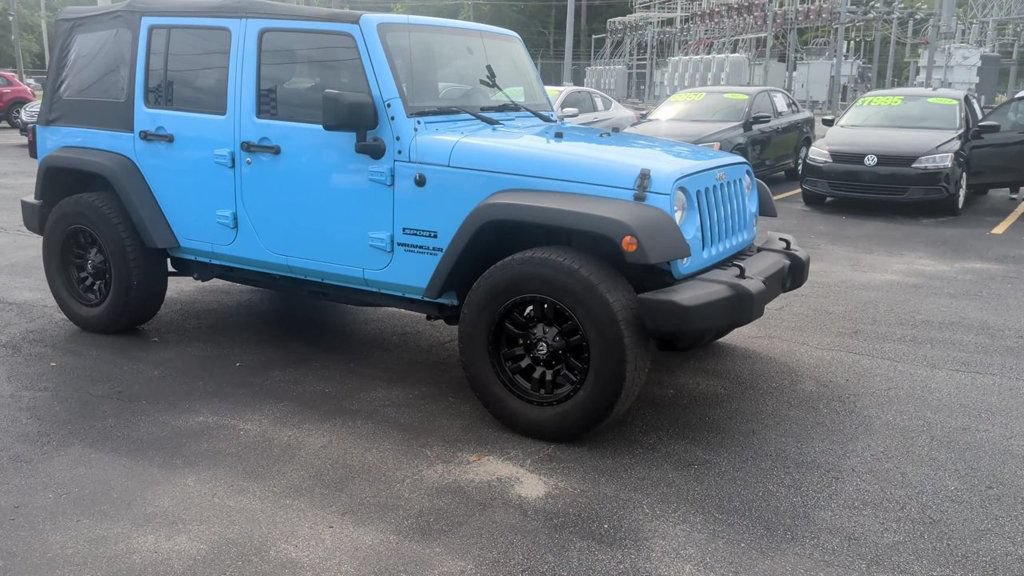Used 2017 Jeep Wrangler Unlimited Sport w/ Quick Order Package 24S AWD/4WD image 2