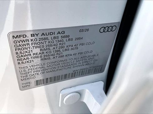 New 2026 Audi SQ5 Premium Plus AWD/4WD image 17