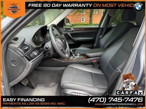 Used 2016 BMW X3 xDrive28i w/ Premium Package AWD/4WD image 20