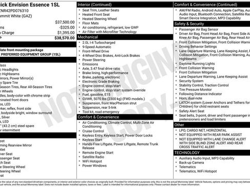 Used 2023 Buick Envision Essence FWD image 3