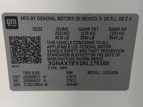 Used 2022 Chevrolet Equinox LT AWD/4WD image 33