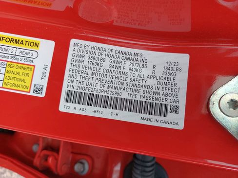 Used 2024 Honda Civic Sport image 34