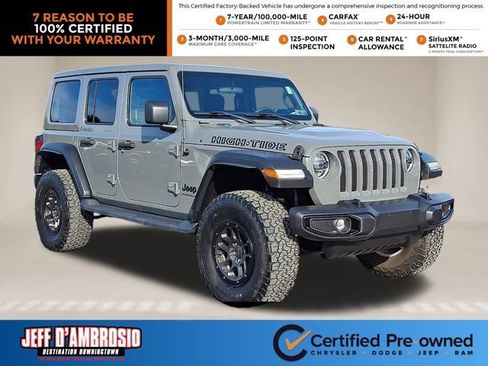 Certified 2023 Jeep Wrangler Unlimited Sport image 1
