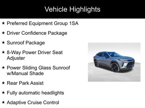 Used 2024 Chevrolet Trax ACTIV w/ Sunroof Package image 2