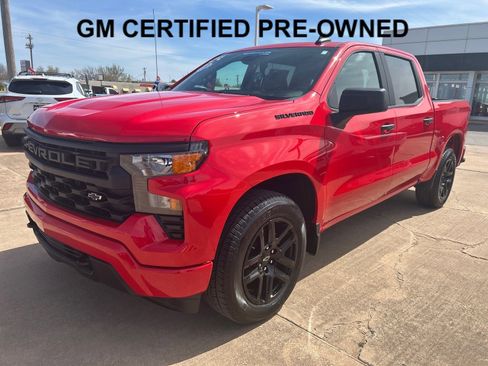 Certified 2024 Chevrolet Silverado 1500 Custom w/ LPO, Dark Essentials Package image 1