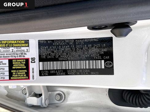 Used 2025 Lexus ES 350 w/ Premium Package FWD image 34