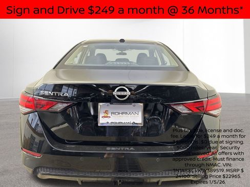 New 2025 Nissan Sentra SV w/ All-Weather Package image 33