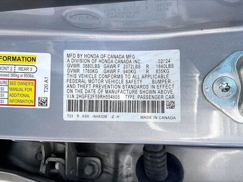 Used 2024 Honda Civic Sport image 33