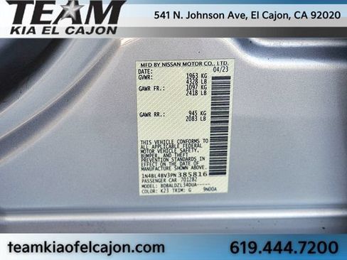 Used 2023 Nissan Altima 2.5 S FWD image 31