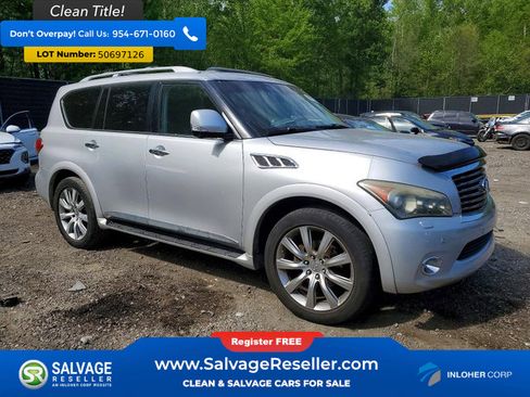 Used 2013 INFINITI QX56 4WD w/ Deluxe Touring Pkg image 5