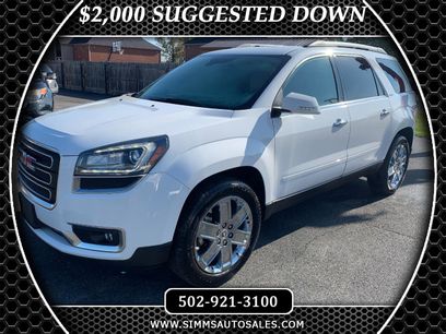 Used 2017 GMC Acadia Limited SLT