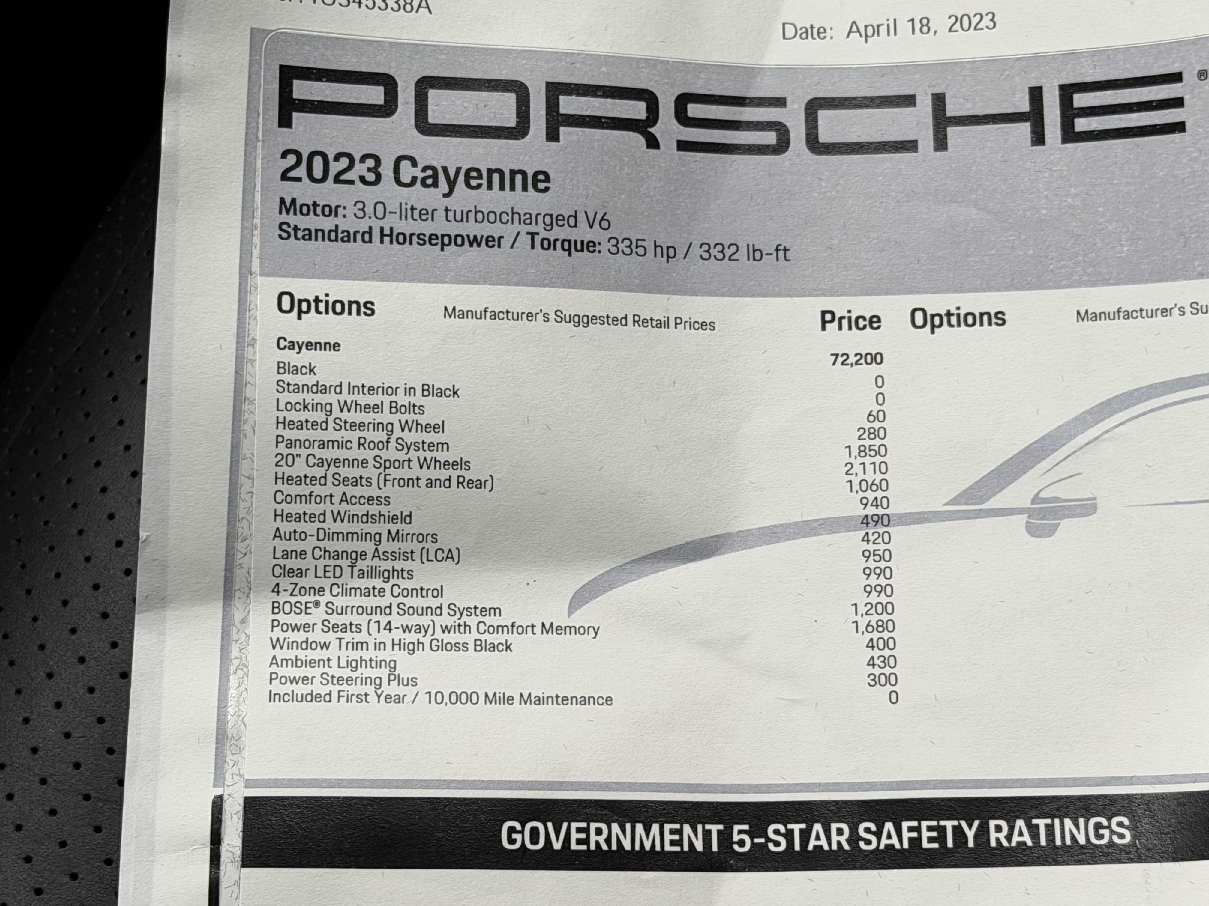 Certified 2023 Porsche Cayenne AWD/4WD image 59