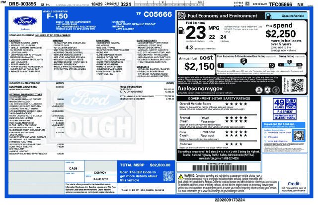 New 2026 Ford F150 King Ranch w/ Equipment Group 601A High AWD/4WD image 4