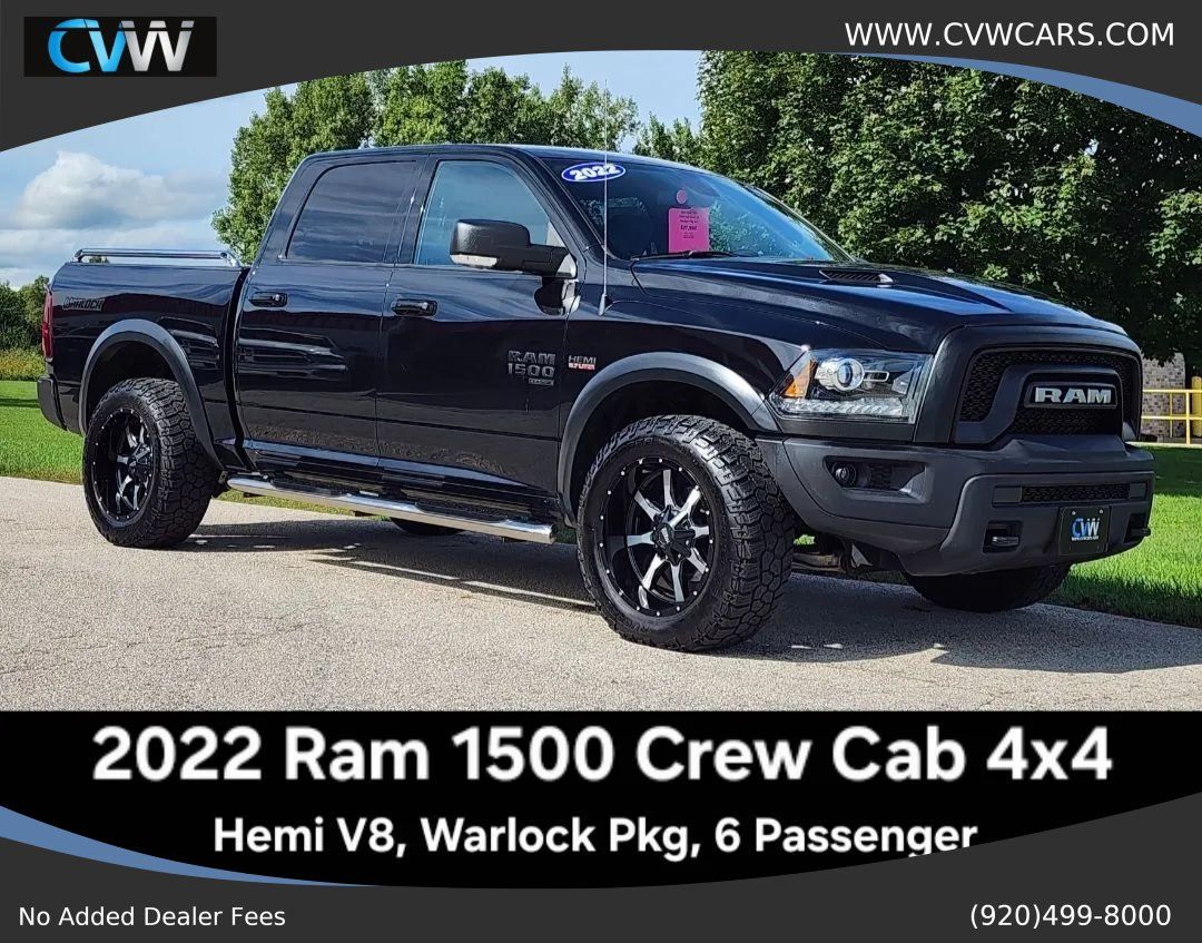 Used 2022 RAM 1500 Warlock AWD/4WD image 1
