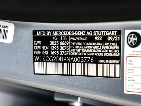 Used 2022 Mercedes-Benz EQS 450+ Sedan image 25