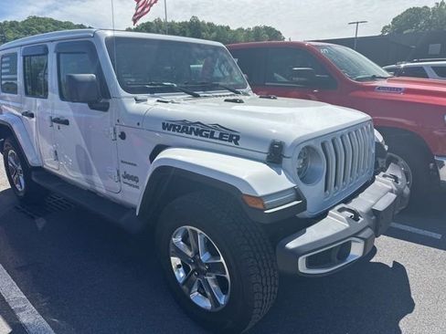 Used 2021 Jeep Wrangler Unlimited Sahara AWD/4WD image 2