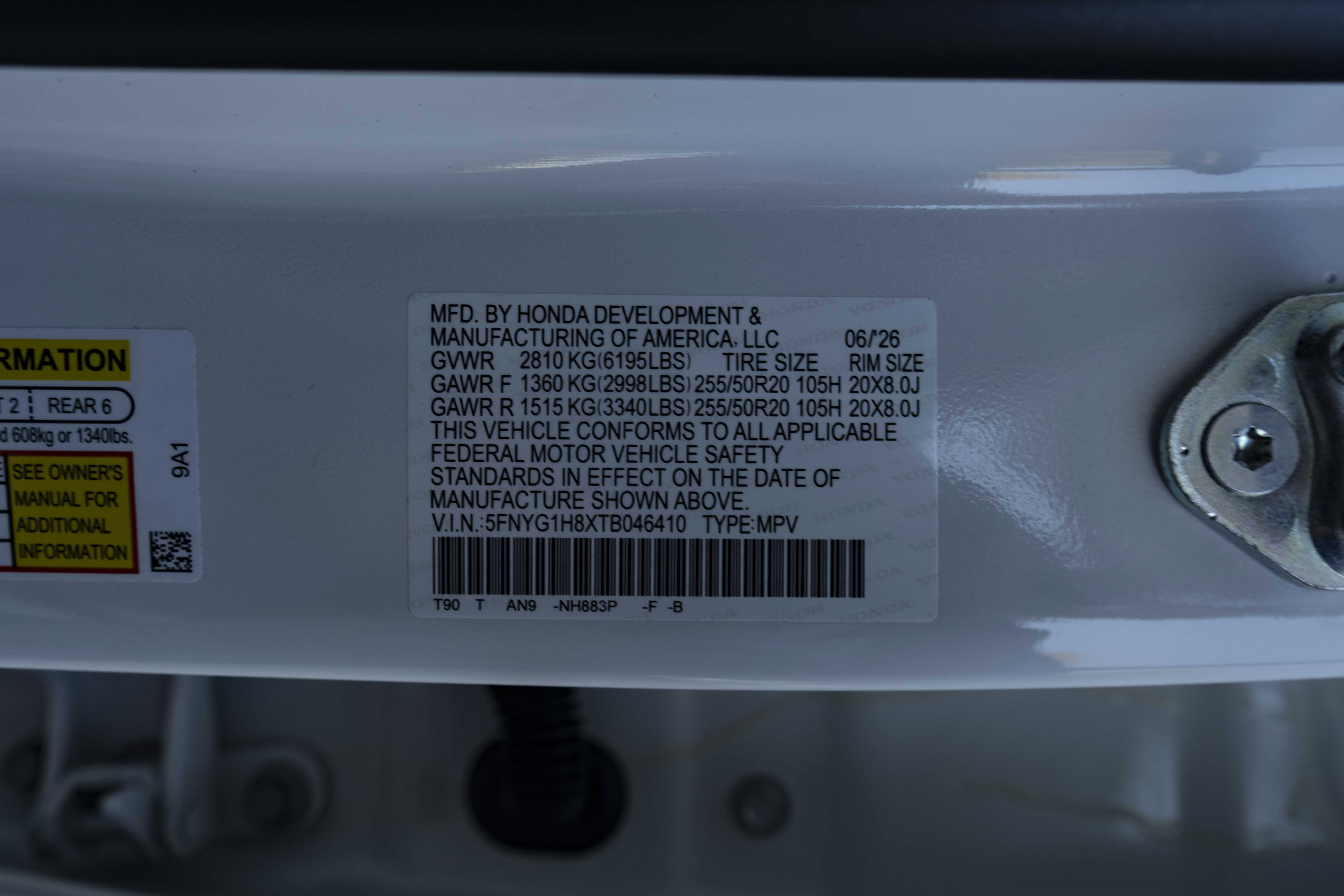 Used 2026 Honda Pilot Elite image 50