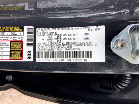 Used 2026 Toyota Tacoma SR5 AWD/4WD image 34
