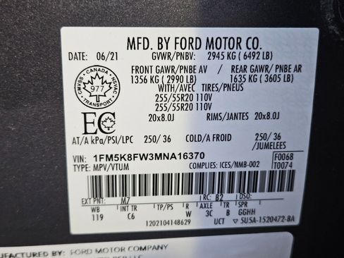 Used 2021 Ford Explorer Limited image 38