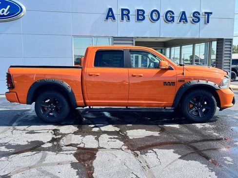 Used 2017 RAM 1500 Sport w/ Ignition Orange Sport Package AWD/4WD image 4