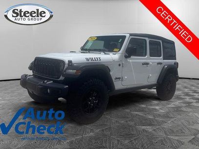 Certified 2025 Jeep Wrangler Unlimited Sport