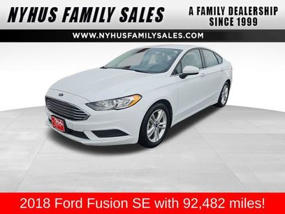 Used 2018 Ford Fusion SE