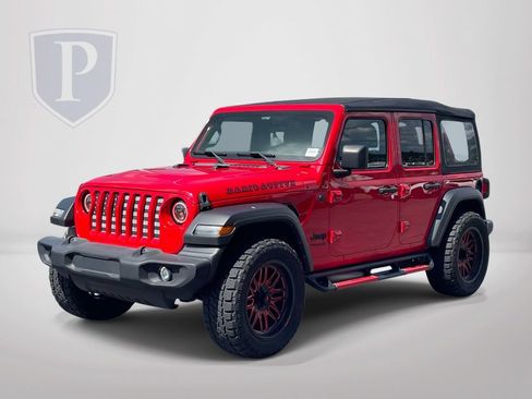 Used 2022 Jeep Wrangler Unlimited Sport AWD/4WD image 4