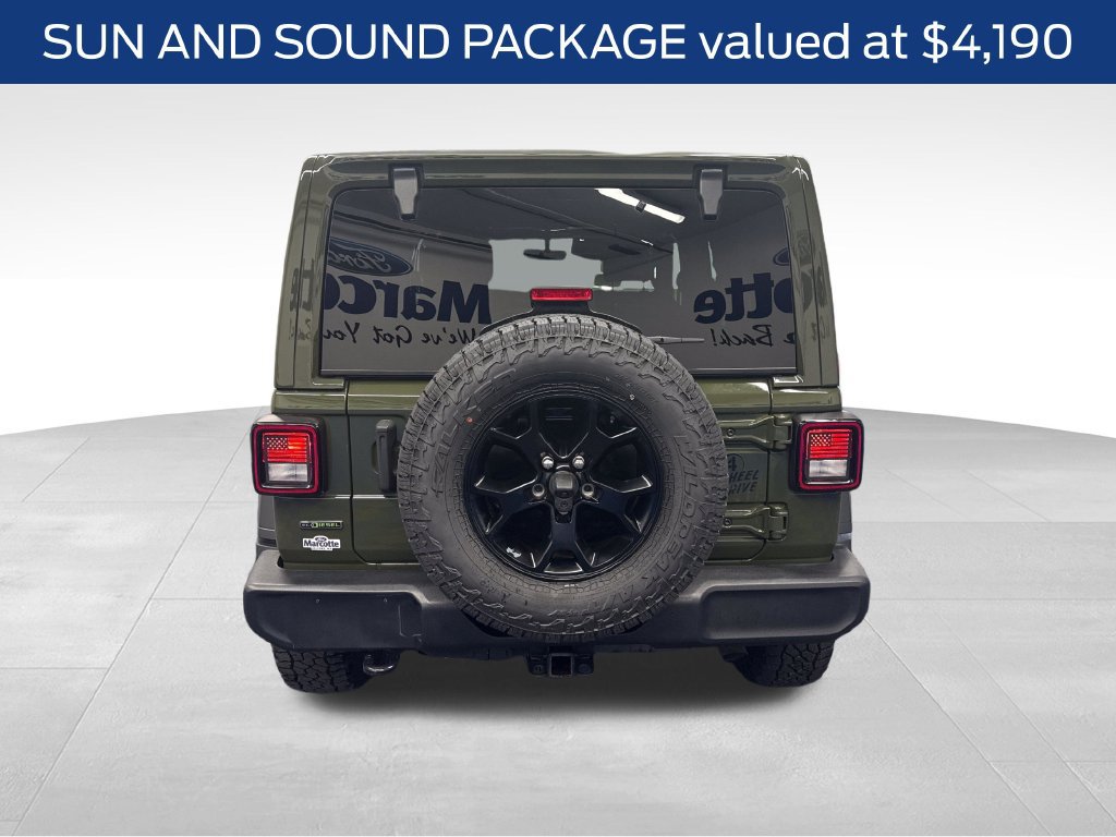 Used 2021 Jeep Wrangler Unlimited Sport AWD/4WD image 7