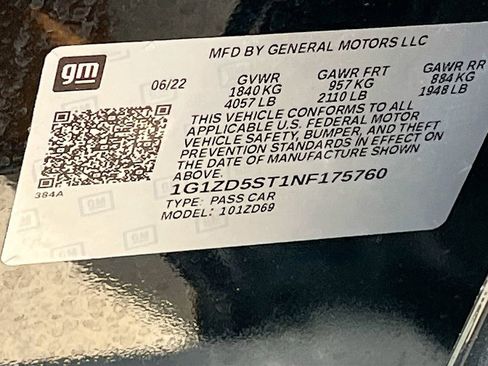 Used 2022 Chevrolet Malibu LT FWD image 33