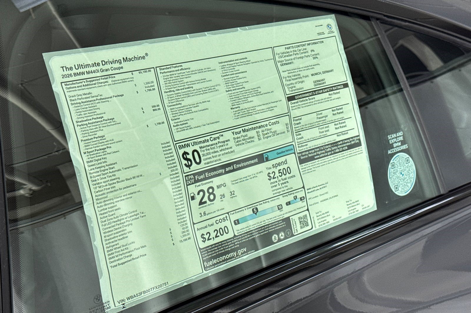 New 2026 BMW M440i w/ Premium Package RWD image 29