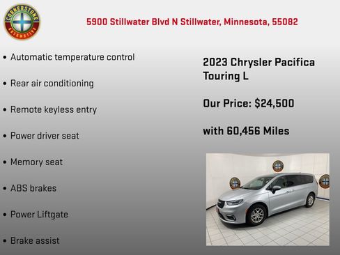 Used 2023 Chrysler Pacifica Touring-L FWD image 10