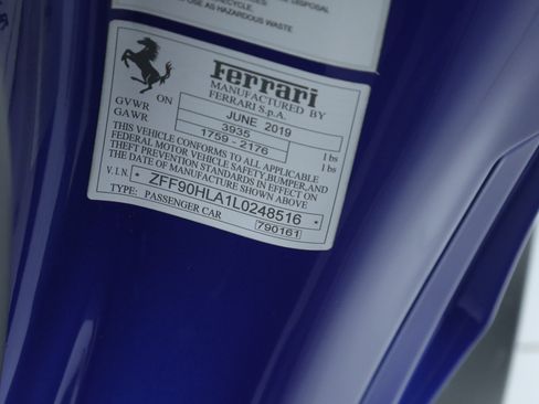 Certified 2020 Ferrari 488 Pista Coupe RWD image 44