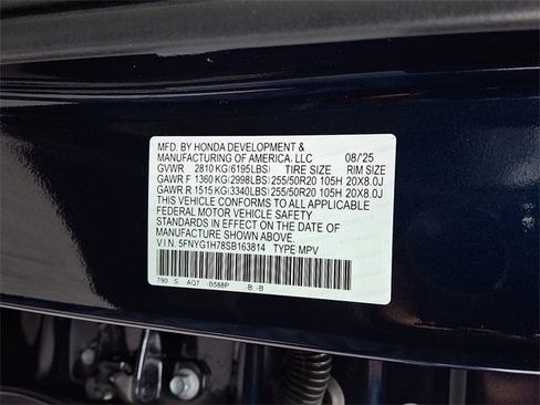 New 2025 Honda Pilot Touring image 22