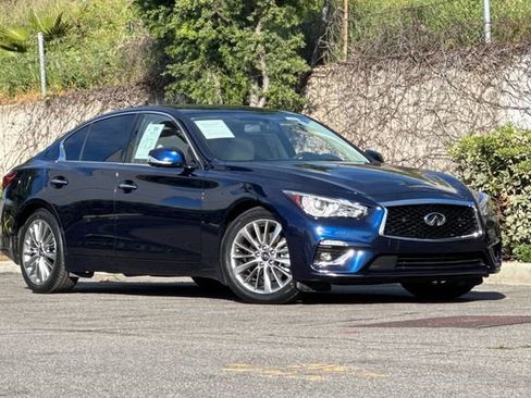 Used 2023 INFINITI Q50 Luxe w/ Cargo Package image 2