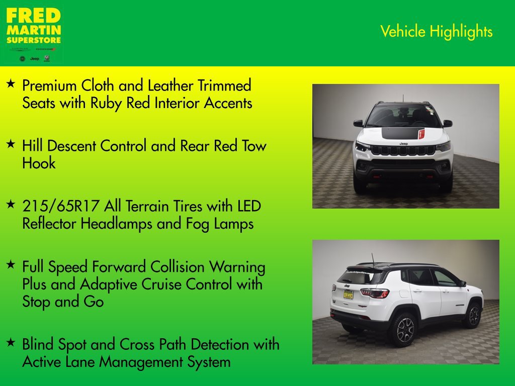 New 2026 Jeep Compass Trailhawk AWD/4WD image 14