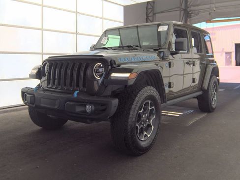 Used 2022 Jeep Wrangler Unlimited Rubicon 4xe w/ Steel Bumper Group AWD/4WD image 1