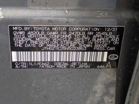 Used 2022 Lexus IS 350 F Sport image 26