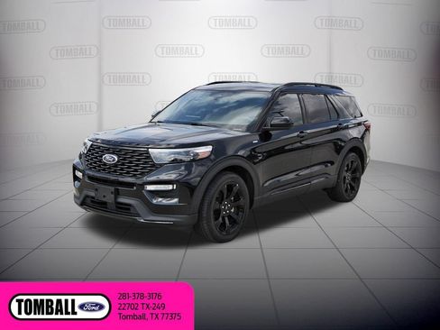 Used 2023 Ford Explorer ST-Line w/ Class IV Trailer Tow Package RWD image 3