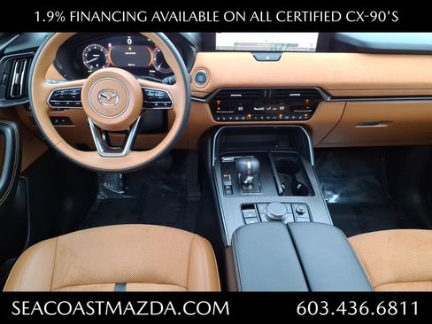Certified 2025 MAZDA CX-90 3.3 Turbo S w/ Premium Plus image 14