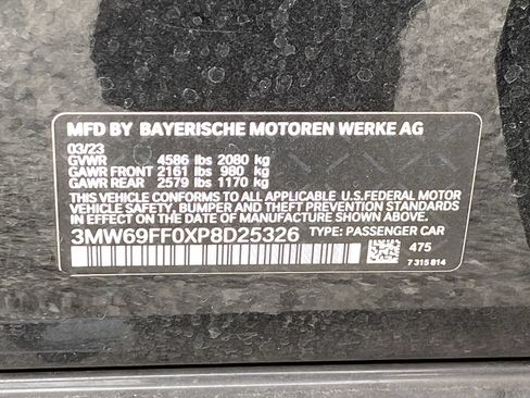Used 2023 BMW 330i Sedan w/ M Sport Package RWD image 12