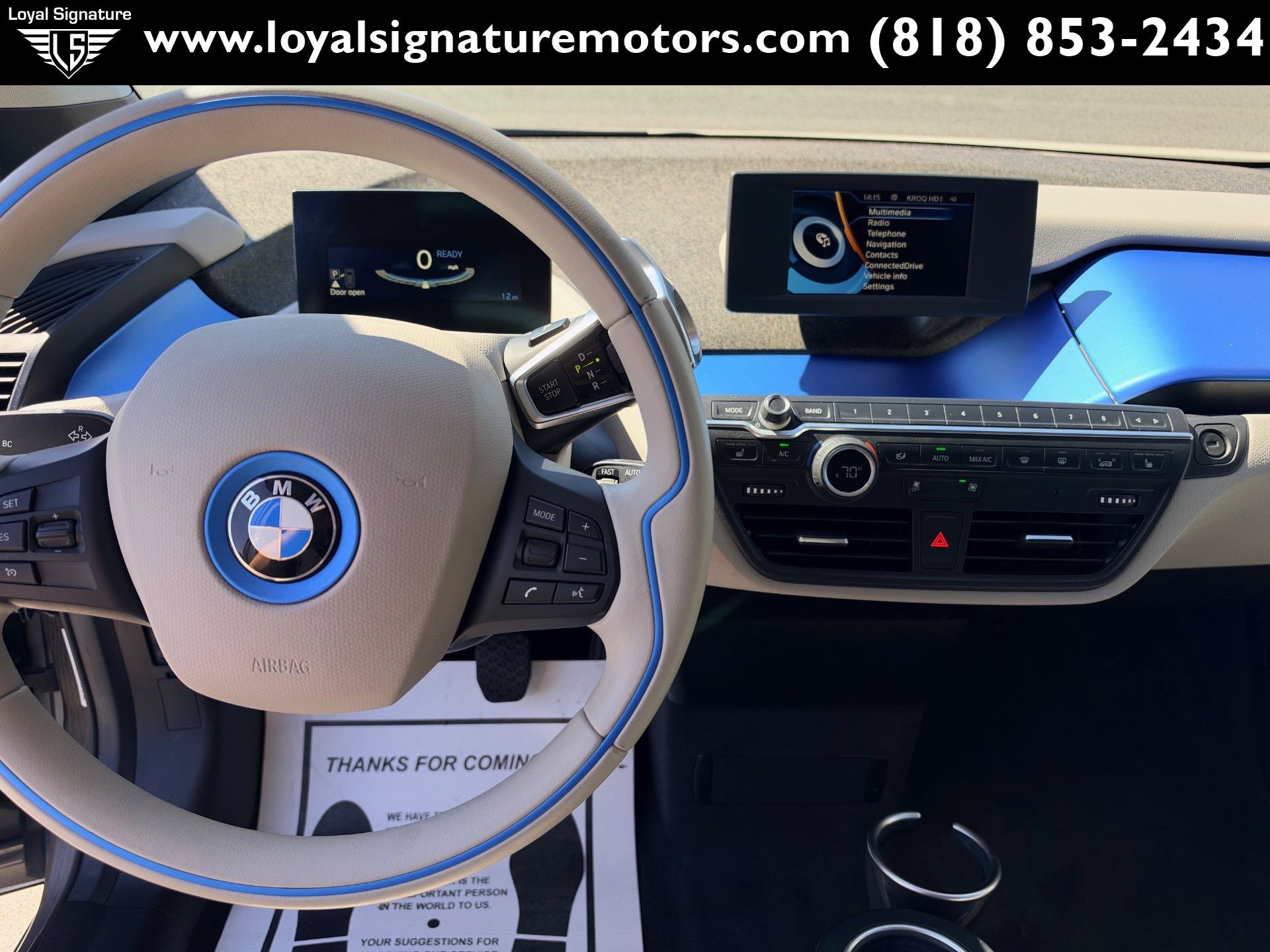 Used 2015 BMW i3 w/ Range Extender RWD image 16